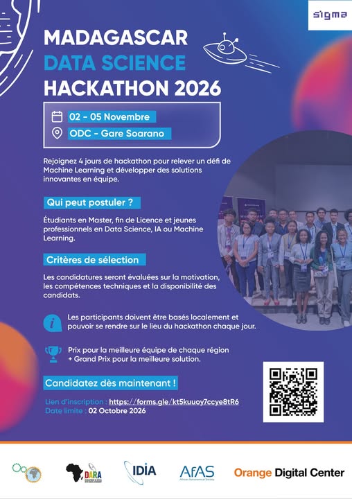 Aperçu du projet Hack4Dev / Zahageek 2026 - Equipe Sigma